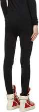 Rick Owens Black Rib Leggings