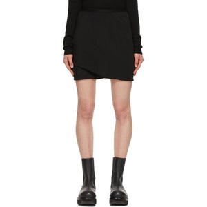 Rick Owens Black Silk Crepe Buds Shorts - Short de buds de crêpe en soie noire Rick Owens - 릭 오웬 즈 블랙 실크 크레이프 싹이 반바지