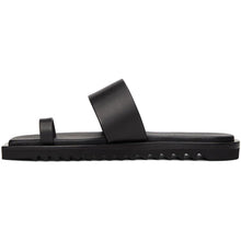 Rick Owens Black Small Bevel Sandals