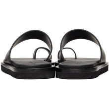 Rick Owens Black Small Bevel Sandals