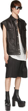 Rick Owens Black Strutter Skirt