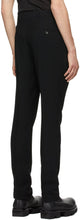 Rick Owens Black Wool Astaires Trousers