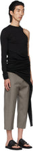 Rick Owens Black Wool Banana Top
