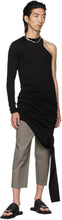 Rick Owens Black Wool Banana Top