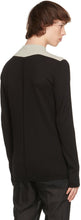 Rick Owens Black Wool Round Neck Sweater