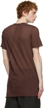 Rick Owens Brown Basic T-Shirt
