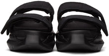 Rick Owens Drkshdw Black Abstract Sandals