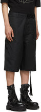 Rick Owens Drkshdw Black Ams Shorts