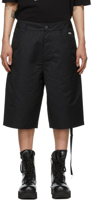 Rick Owens Drkshdw Black Ams Shorts - Short de Rick Owens Drkshdw Black AMS - Rick Owens Drkshdw Black AMS 반바지