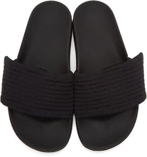 Rick Owens Drkshdw Black Creatch Slides