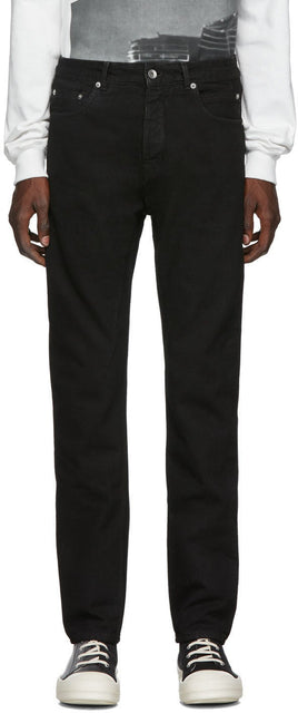 Rick Owens Drkshdw Black Detroit Jeans - Rick Owens Drkshdw Black Detroit Jeans - Rick Owens Drkshdw 검은 디트로이트 청바지