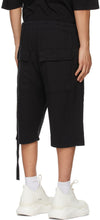 Rick Owens Drkshdw Black Jersey Pusher Shorts