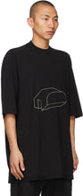 Rick Owens Drkshdw Black Jumbo T-Shirt