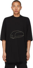 Rick Owens Drkshdw Black Jumbo T-Shirt - Rick Owens Drkshdw Black Jumbo T-shirt - 릭 Owens Drkshdw 검은 점보 티셔츠