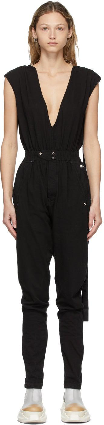 Rick Owens Drkshdw Black Performa Bodybag Jumpsuit – BlackSkinny