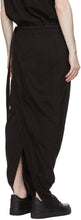 Rick Owens Drkshdw Black Pull-On Pillar Skirt