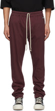 Rick Owens Drkshdw Burgundy Berlin Lounge Pants - Rick Owens Drkshdw Burgundy Berlin Lounge Pants - Rick Owens Drkshdw Burgundy Berlin Lounge Pants.
