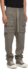 Rick Owens Drkshdw Grey Creatch Cargo Pants