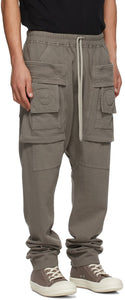 Rick Owens Drkshdw Grey Creatch Cargo Pants