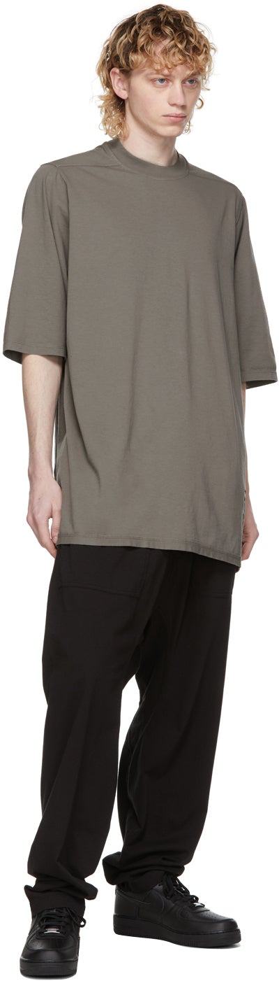 Rick Owens Drkshdw Grey Jumbo T-Shirt