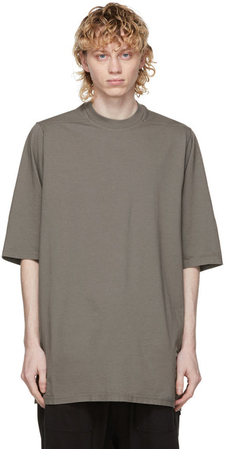 Rick Owens Drkshdw Grey Jumbo T-Shirt - T-shirt jumbo gris Rick owens Drkshdw gris - Rick Owens Drkshdw Grey Jumbo T 셔츠