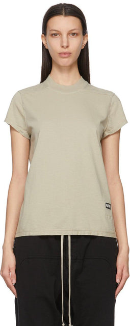Rick Owens Drkshdw Grey Small Level T-Shirt - T-shirt de petit niveau gris de Rick Owens Drkshdw gris - Rick Owens Drkshdw 회색 작은 레벨 티셔츠