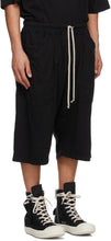 Rick Owens Drkshdw SSENSE Exclusive Black MT Shorts