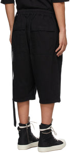 Rick Owens Drkshdw SSENSE Exclusive Black MT Shorts