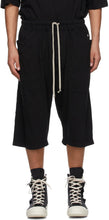 Rick Owens Drkshdw SSENSE Exclusive Black MT Shorts - Rick Owens Drkshdw Ssense EXCLUSIVE NOIR MT Shorts - Rick Owens Drkshdw Ssense 독점적 인 블랙 MT 반바지