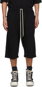Rick Owens Drkshdw SSENSE Exclusive Black MT Shorts - Rick Owens Drkshdw Ssense EXCLUSIVE NOIR MT Shorts - Rick Owens Drkshdw Ssense 독점적 인 블랙 MT 반바지