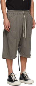 Rick Owens Drkshdw SSENSE Exclusive Grey MT Shorts