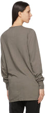 Rick Owens Drkshdw Taupe Level Long Sleeve T-Shirt