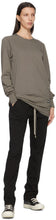 Rick Owens Drkshdw Taupe Level Long Sleeve T-Shirt