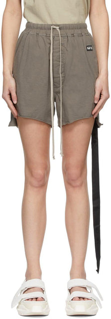 Rick Owens Drkshdw Taupe Phleg Boxer Shorts - Rick Owens Drkshdw Tauupe Phleg Boxer Shorts - Rick Owens Drkshdw Taupe Phleg Boxer Shorts.