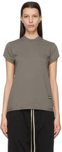 Rick Owens Drkshdw Taupe Small Level T-Shirt - T-shirt à petit niveau Rick Owens Drkshdw Taupe - Rick Owens Drkshdw Taupe 작은 레벨 티셔츠
