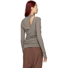 Rick Owens Grey Banana Ziggy Sweater