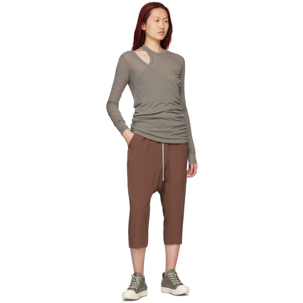 Rick Owens Grey Banana Ziggy Sweater