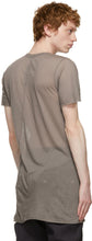 Rick Owens Grey Basic T-Shirt
