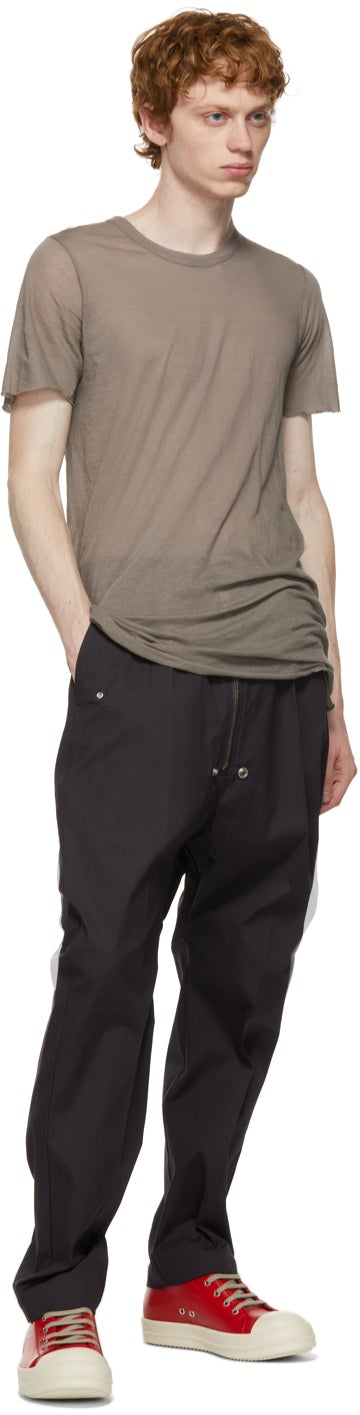 Rick Owens Grey Basic T-Shirt