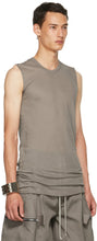 Rick Owens Grey Basic Tank Top