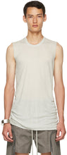 Rick Owens Grey Basic Tank Top - Rick Owens Grey Basic Débardeur - Rick Owens 그레이 기본 탱크 탑입니다