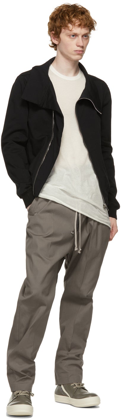 Rick Owens Grey Bela Trousers