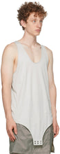Rick Owens Grey Champion Edition Jersey Basketball Tank Top
