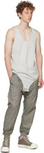 Rick Owens Grey Champion Edition Jersey Basketball Tank Top