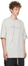 Rick Owens Grey Champion Edition Jumbo T-Shirt