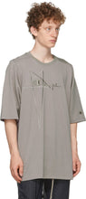 Rick Owens Grey Champion Edition Mesh Jumbo T-Shirt