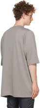Rick Owens Grey Champion Edition Mesh Jumbo T-Shirt