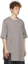 Rick Owens Grey Champion Edition Mesh Toga T-Shirt