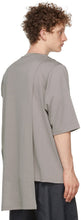 Rick Owens Grey Champion Edition Mesh Toga T-Shirt