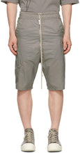 Rick Owens Grey Champion Edition Nylon Bela Shorts - Rick Owens Grey Champion Edition Nylon Bela Short - Rick Owens 그레이 챔피언 에디션 나일론 Bela 반바지